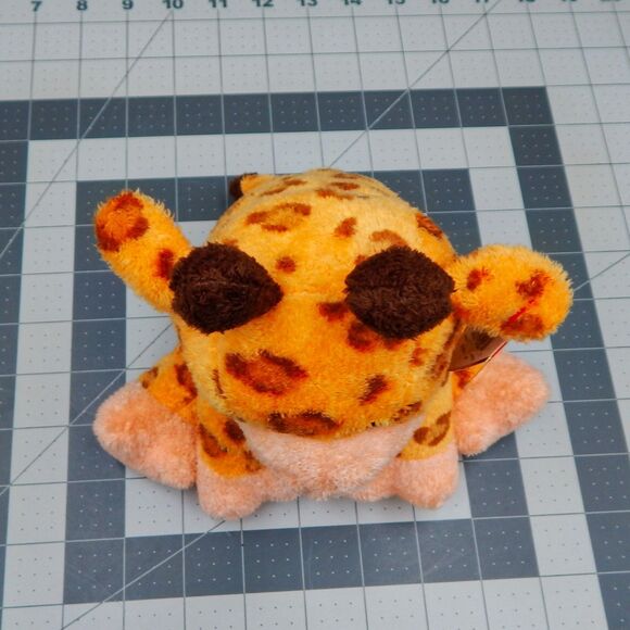 TY Pluffies Towers The Giraffe Orange Brown 9 In VTG Tylux Plush Stuffed Animal - Picture 6 of 12